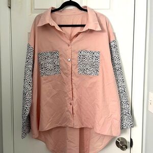 Cowgirl Print Shirt 4X‎